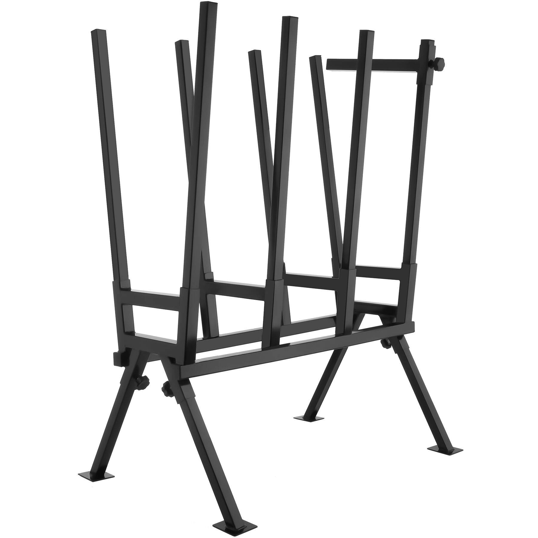 Cavalete de serração de madeira