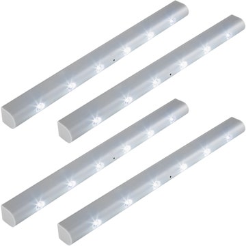 4 barras LED con sensor de movimiento