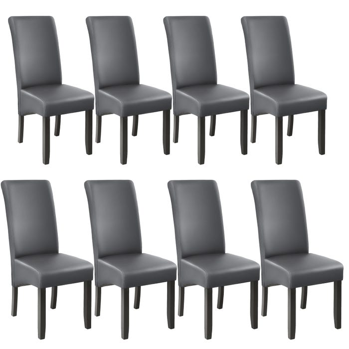 8 sillas de comedor ergonómicas