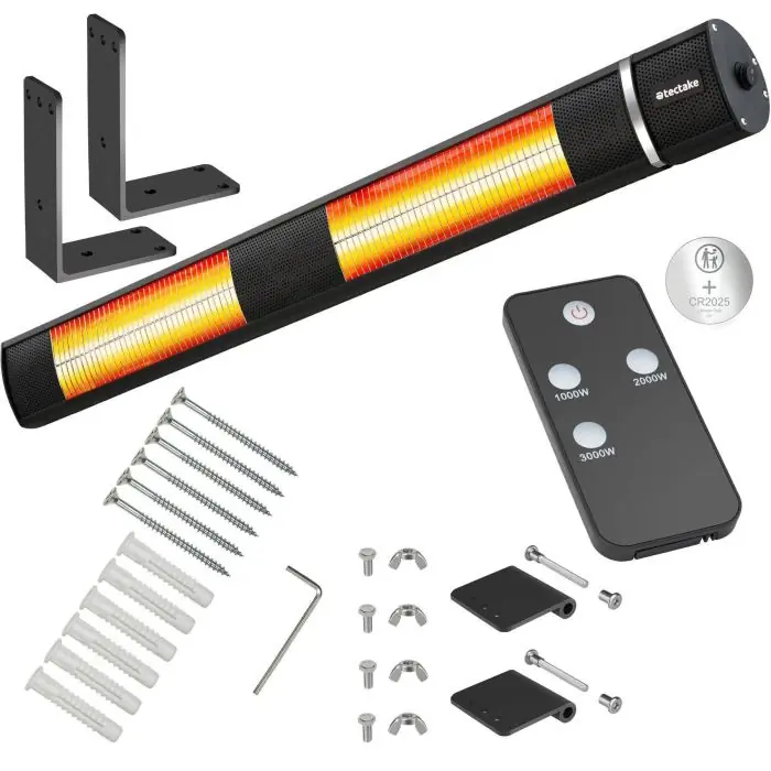 Calefactor radiante por infrarrojos SOLARIS HORIZON