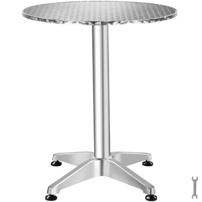 Mesa de bistró de aluminio FREDERIC