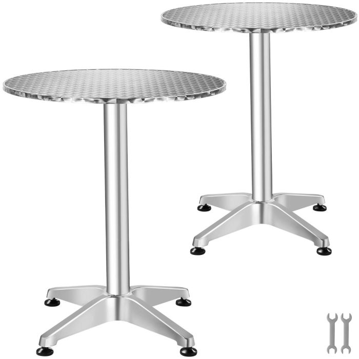 Mesa de bistró de aluminio FREDERIC