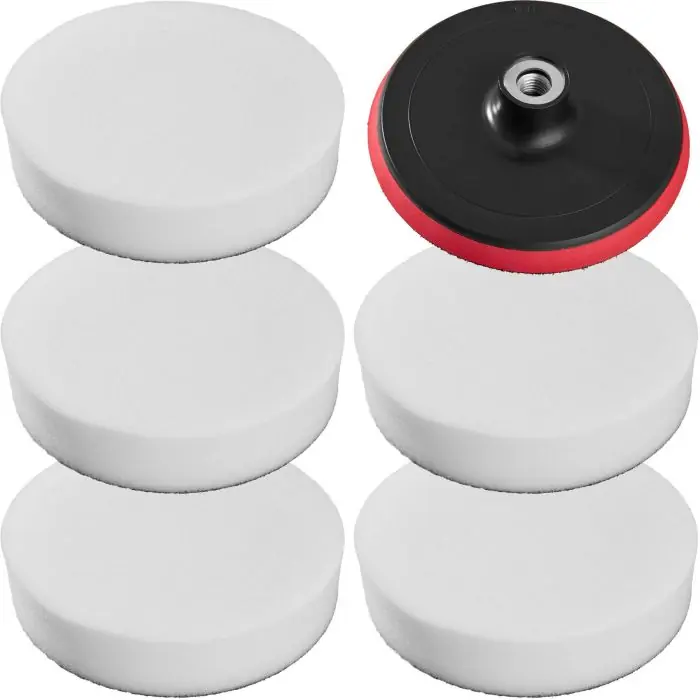 Set de esponjas de pulir de 6 piezas