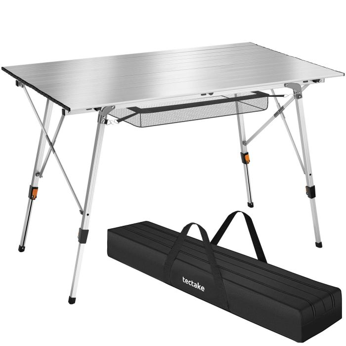 Mesa de camping de aluminio BASTIAN