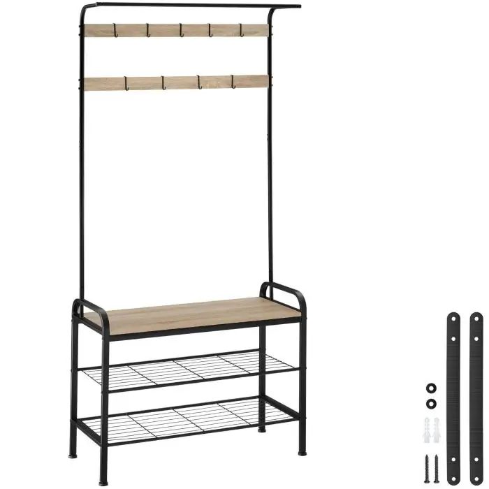 Bengaleiro com banco de arrumação ALBERTA