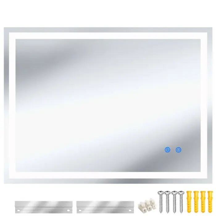 Espejo de baño con LED rectangular CLARA