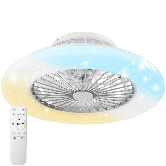 Lámpara de techo LED con ventilador STORM