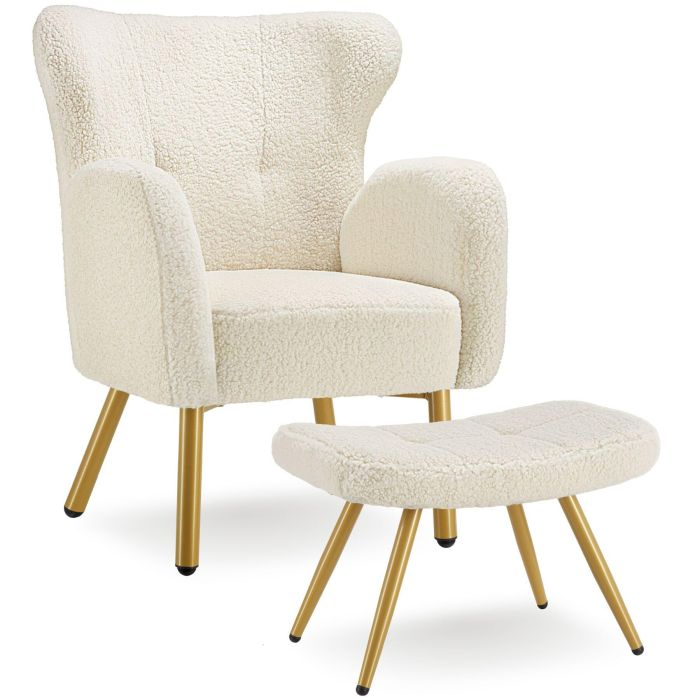 Sillón con taburete VÄNERSBORG