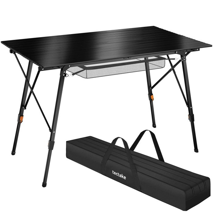 Mesa de camping de aluminio BASTIAN