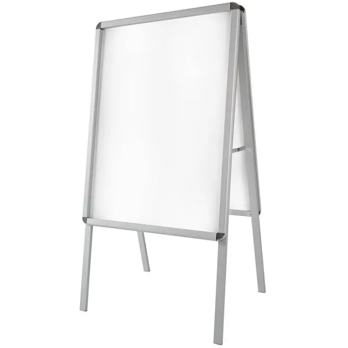 Soporte para carteles de aluminio