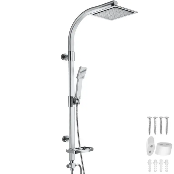 Sistema de ducha de lluvia de aluminio