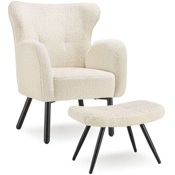 Sillón con taburete VÄNERSBORG