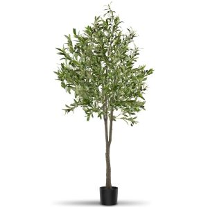 &Aacute;rbol de olivo artificial OLEAND, con textura realista