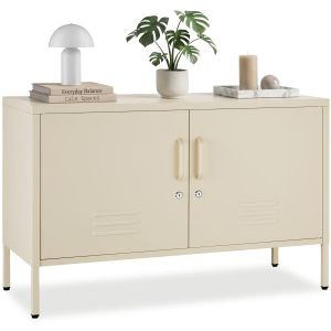 Aparador met&aacute;lico BAKER de dise&ntilde;o minimalista
