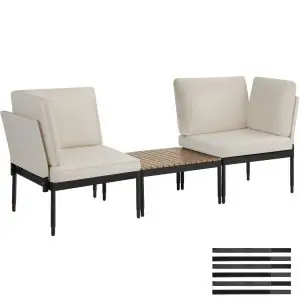 Conjunto de muebles de jard&iacute;n Magaluf, funci&oacute;n 5 en 1, estructura de aluminio